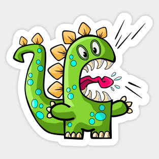 Little Dinosaur Big Roar Sticker